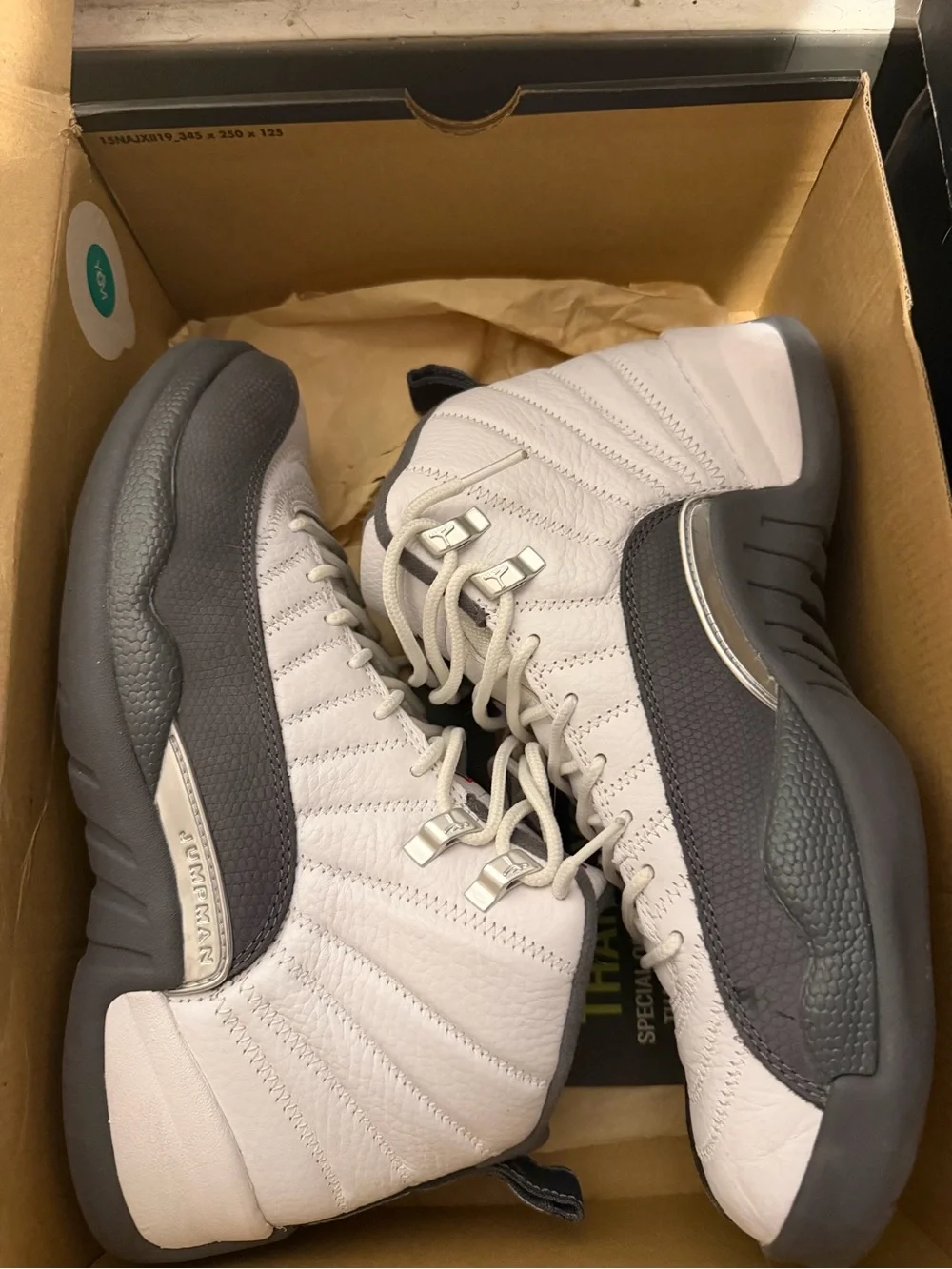 Men's Dark Gray 12’s